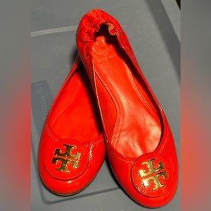 Red Tory Burch Flats
